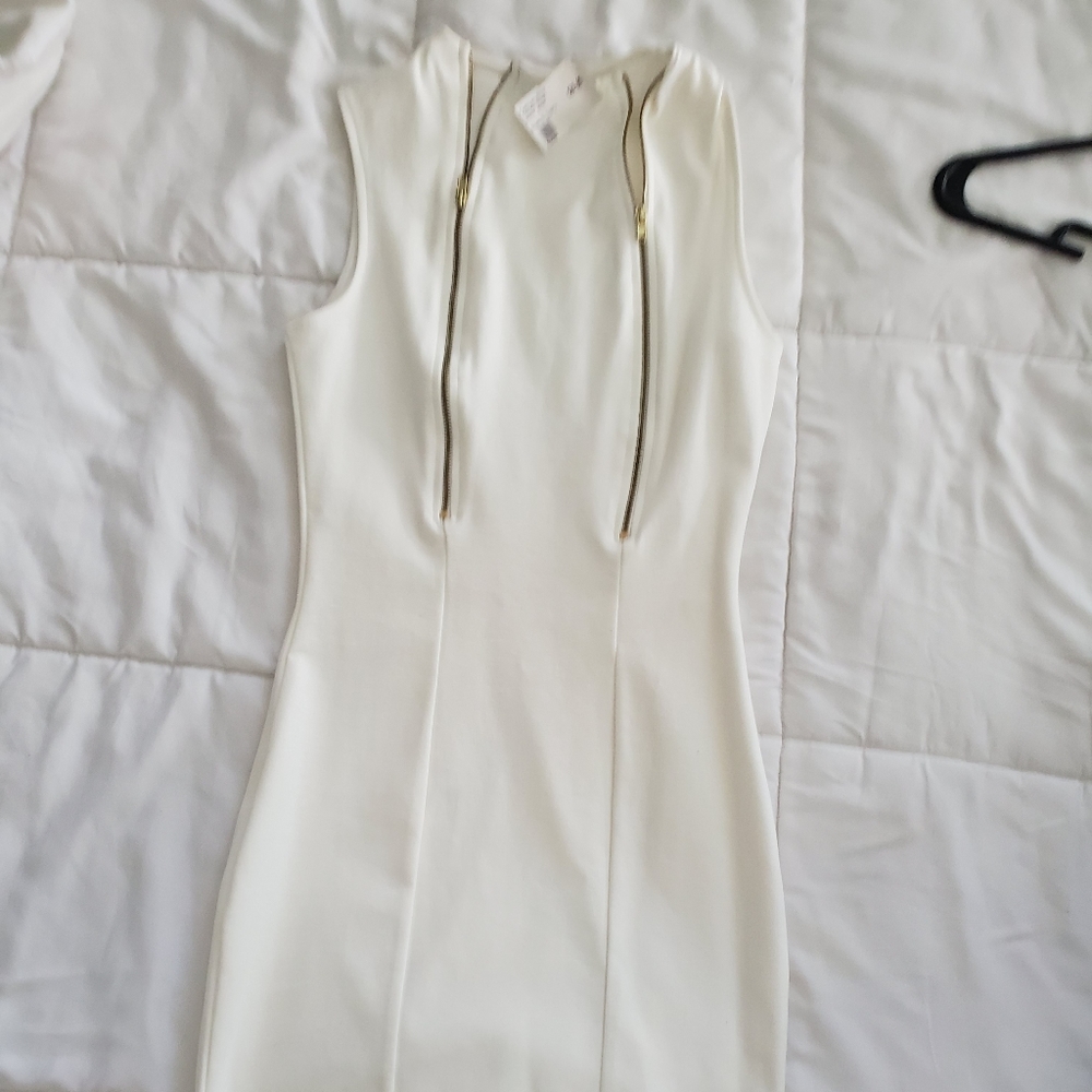 Fashion nova white mini dress